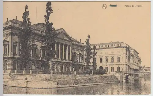 (39619) AK Gand, Gent, Palais de Justice, Feldpost 1918