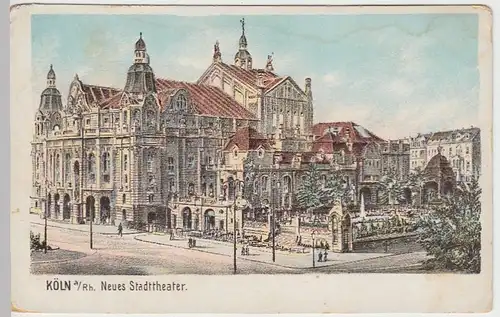 (39434) AK Köln, Neues Stadttheater, vor 1905