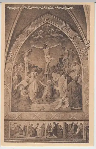 (39363) AK Remagen, Apollinariskirche, Kreuzigung, vor 1945