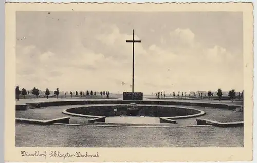 (39305) AK Düsseldorf, Schlageter-Denkmal, 1938