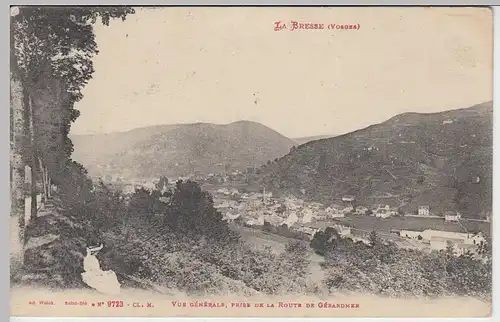 (39246) AK La Bresse (Woll), Totale, 1915