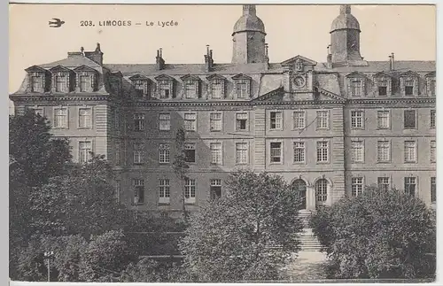 (39245) AK Limoges, Mittelschule, vor 1945