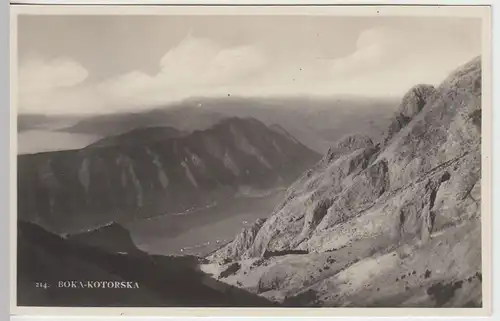 (39226) Foto AK Boka kotorska, Bucht von Kotor