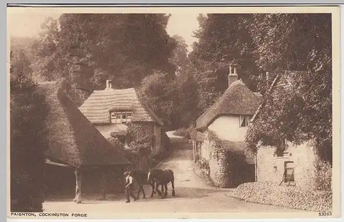 (39213) AK Paignton, Cockington Forge, 1949