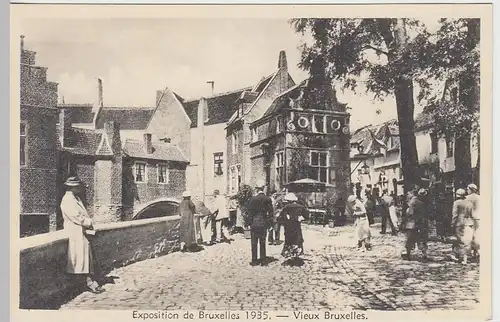 (39212) AK Brüssel, Bruxelles, Ausstellung 1935 -Alt-Brüssel-