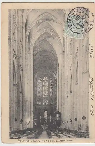 (39065) AK Tours, Kathedrale, Inneres, 1905