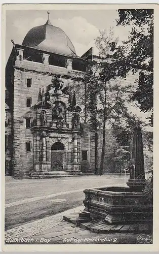 (38809) AK Kulmbach, Auf der Plassenburg 1943
