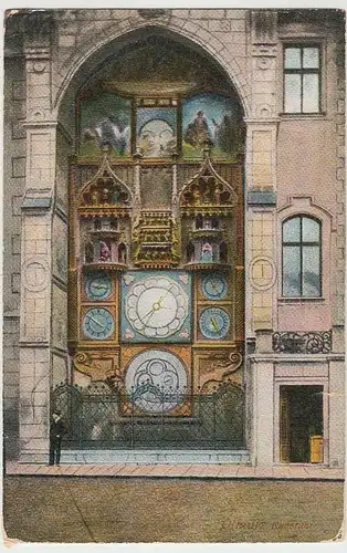 (38721) AK Olmütz, Olomouc, Kunstuhr 1910er