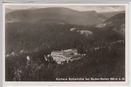 (38717) Foto AK Baden-Baden, Kurhaus Bühlerhöhe, 1953