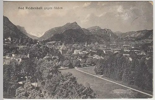 (38697) AK Bad Reichenhall, Totale gegen Süden, vor 1945