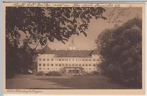 (38636) AK Schloß Hohenburg (Lenggries), 1928