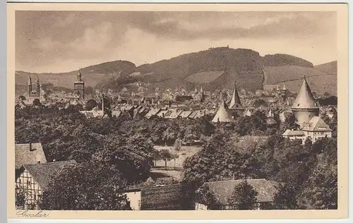 (38526) AK Goslar, Totale 1920er