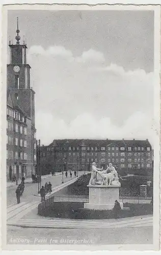 (38424) AK Aalborg, Partie am Österparken, vor 1945