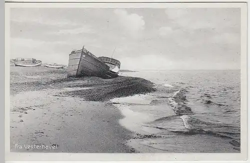 (38420) AK Fra Vesterhavet, dän. Ort a.d. Nordsee, vor 1945
