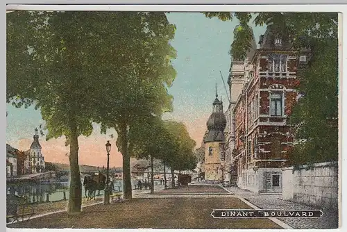 (38409) AK Dinant, Boulvard, 1915