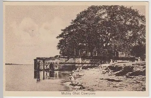 (38369) AK Kanpur, Mutiny Ghat Cawnpore 1910/20er