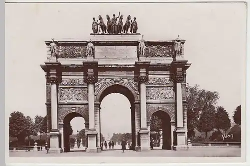 (38393) Foto AK Paris, L'arc de Triomphe du Carrousel
