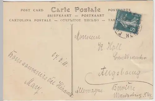 (38380) AK Maguelone, Saint Pierre-Kirche, 1911