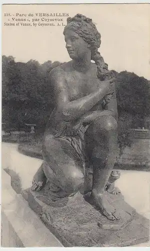 (38180) AK Versailles, Venus-Statue im Park, vor 1945