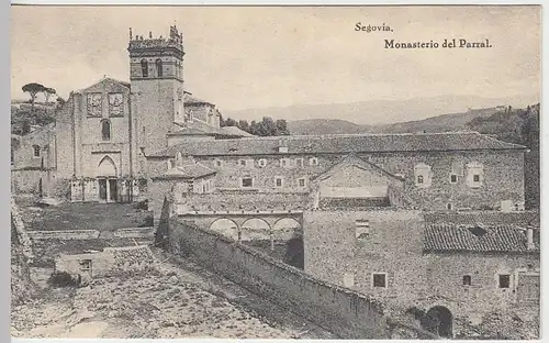 (38166) AK Segovia, Monasterio del Parral 1910er
