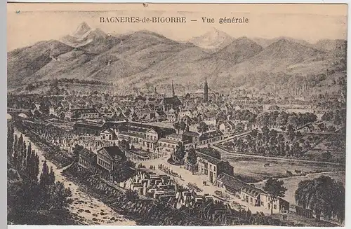 (38169) AK Bagnères-de-Bigorre, Totale, vor 1945