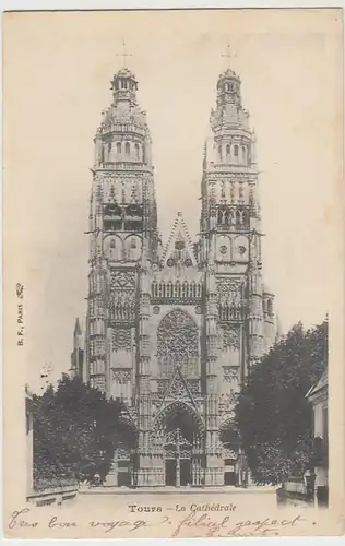 (38156) AK Tours (Indre-et-Loire), Kathedrale, 1903