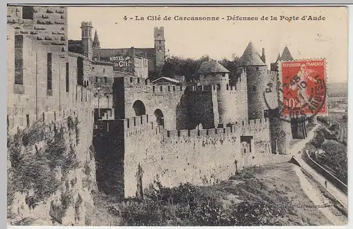 (38146) AK Carcassonne, Festung Cité von Carcassonne, 1911
