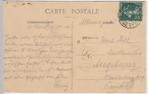 (38139) AK Saint-Cloud, Parterre de l'Orangerie, 1910