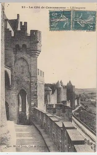 (38137) AK Carcassonne, Festung Cité von Carcassonne, vor 1945