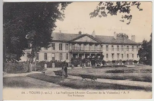 (38136) AK Tours (Indre-et-Loire), La Préfecture, vor 1945