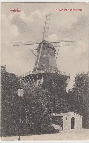 (38080) AK Potsdam, Historische Windmühle, vor 1945