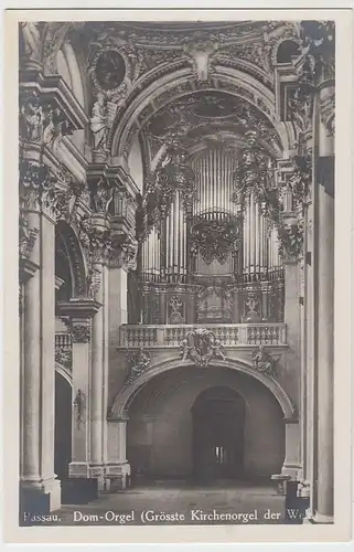 (38007) Foto AK Passau, Dom-Orgel, 1927
