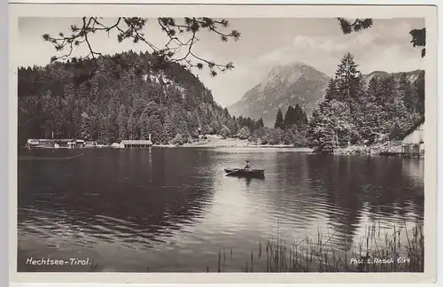 (37892) Foto AK Hechtsee, 1929