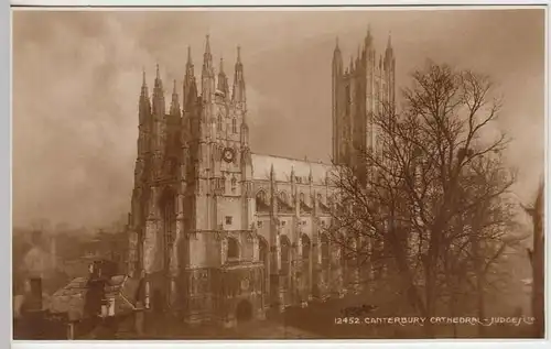 (37886) AK Canterbury Cathedral 1920/30er