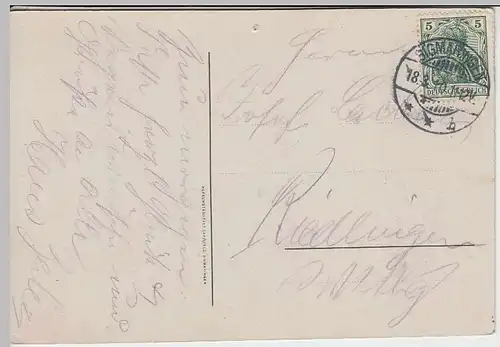 (37888) AK Schloß Sigmaringen, 1910