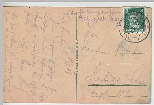 (37864) AK Sigmaringen, Totale, 1927