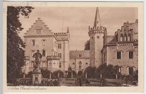 (37784) AK Schloß Reinhardsbrunn, 1924