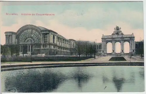 (37739) AK Brüssel, Bruxelles, Arcades du Cinquantenaire, vor 1945