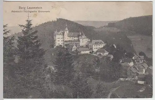 (37632) AK Burg Lauenstein, 1907