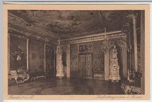 (37540) AK Frankfurt a.M., Kurfürstenzimmer im Römer, vor 1945