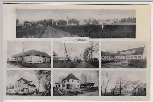 (37534) AK Ludwigsmoos, Mehrbildkarte 1943