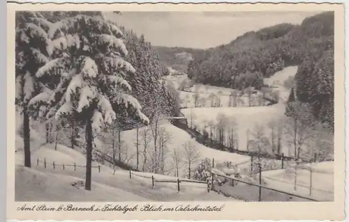 (37502) AK Amt Stein b. Bad Berneck i. Fichtelgebirge, Oelschnitztal, vor 1945
