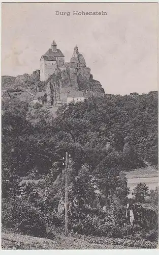 (37359) AK Burg Hohenstein (Mittelfranken), 1909