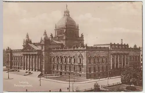 (37248) Foto AK Leipzig, Reichsgericht, vor 1945