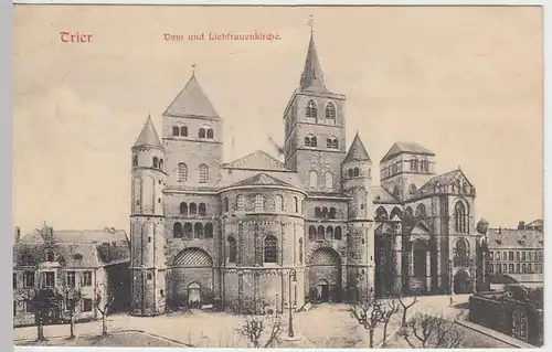 (37235) AK Trier, Dom, u. Liebfrauenkirche, 1907