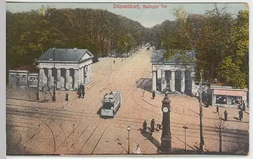 (37199) AK Düsseldorf, Ratinger Tor, vor 1945