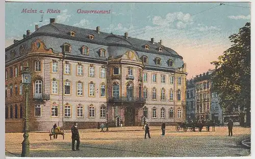 (37176) AK Mainz, Gouvernement, 1919 (geschr. 1929)