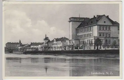 (37164) AK Lundenburg, Břeclav, Panorama 1939
