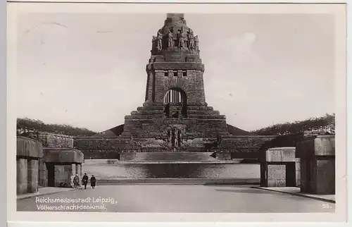 (36963) AK Leipzig, Völkerschlachtedenkmal 1943