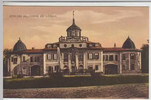 (36955) AK Weimar, Schloß Belvedere, vor 1945